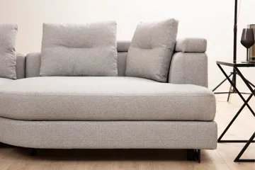Pavdova Hörnsoffa 4-sits - Ljusgrå - Möbler - Vardagsrum - Soffor - U-soffor