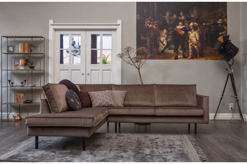 RAFAELE Hörnsoffa Taupe - Möbler - Vardagsrum - Soffor - Hörnsoffor