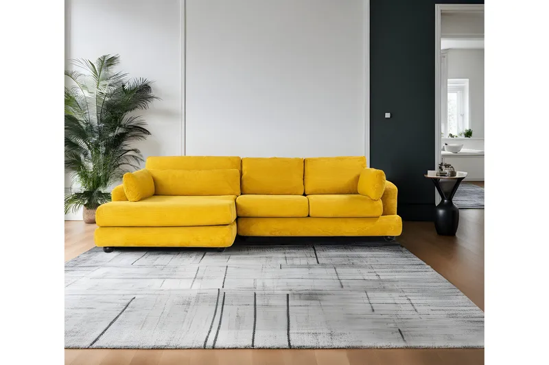 Relento Hörnsoffa 3-sits - Olivgrön - Möbler - Vardagsrum - Soffor - Hörnsoffor