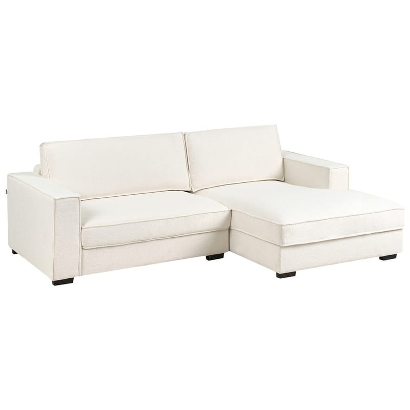 Hörnsoffa Renders - Vit, Svart - Möbler - Vardagsrum - Soffor - Hörnsoffor