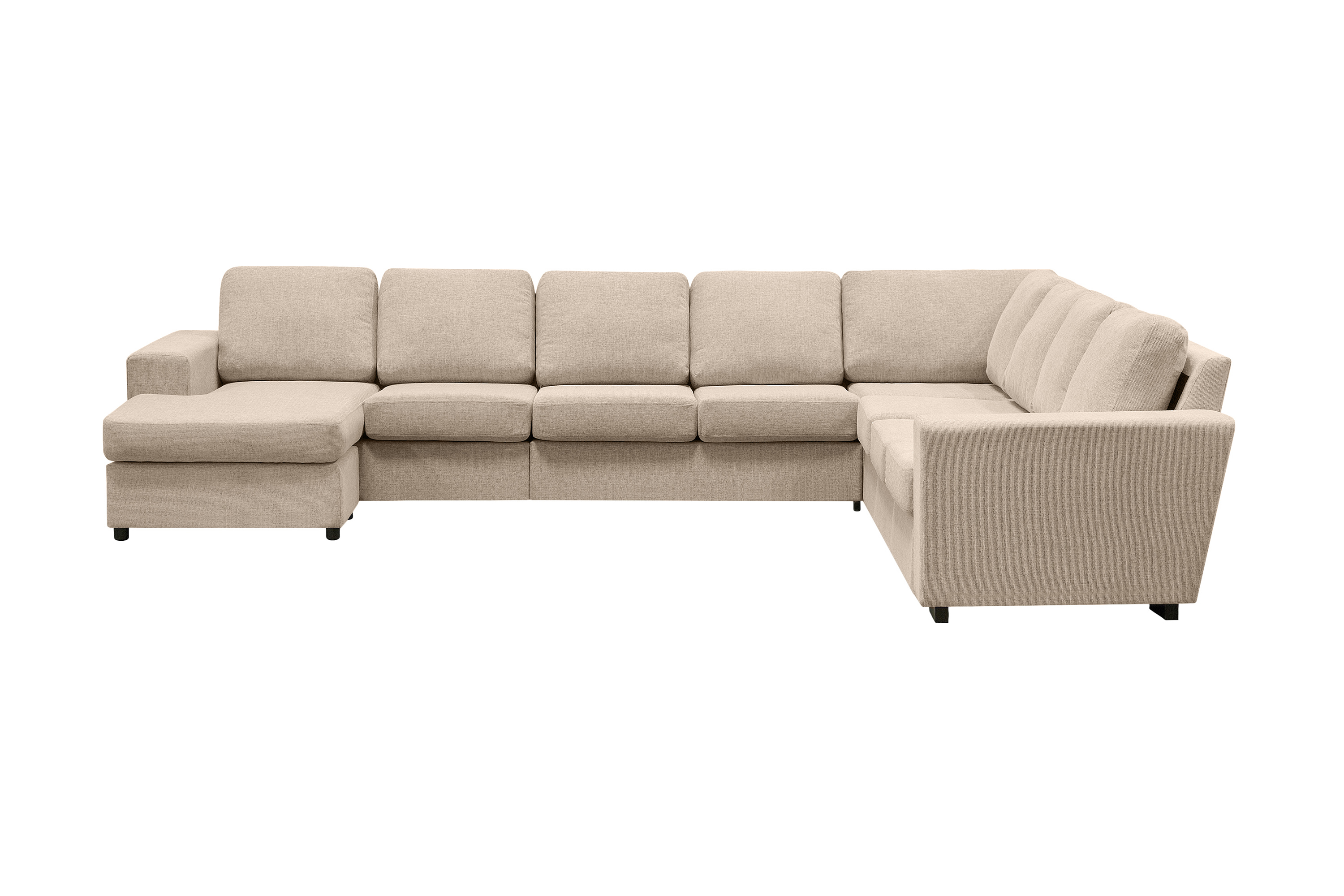 rhapsody hörnsoffa med divan vändbar beige -