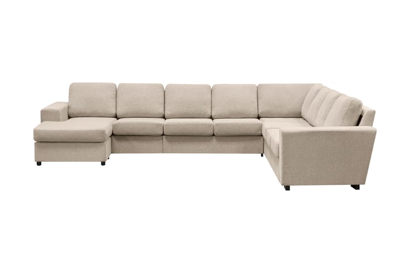 RHAPSODY Hörnsoffa med Divan Vändbar Beige - Hörnsoffor