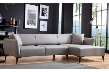 Rossland Divansoffa 3-sits - Grå - Möbler - Vardagsrum - Soffor - Divansoffa & schäslong