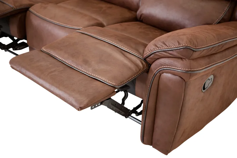 Saranda Hörnsoffa - Brun - Möbler - Vardagsrum - Soffor - Reclinersoffor & Biosoffor