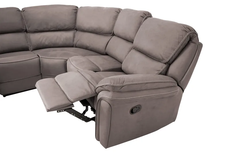 Saranda L-Bäddsoffa Höger - Grå - Möbler - Vardagsrum - Soffor - Hörnsoffor