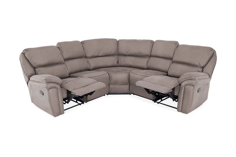 Saranda L-Bäddsoffa Höger - Grå - Möbler - Vardagsrum - Soffor - Hörnsoffor