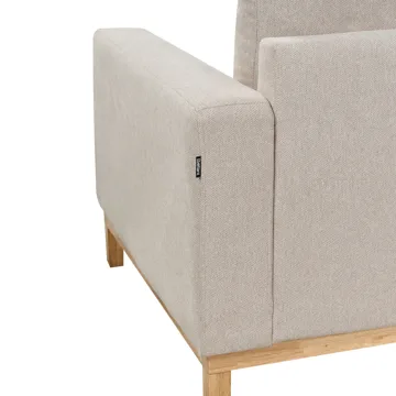 Hörnsoffa Siggard - Beige - Möbler - Vardagsrum - Soffor - Divansoffa & schäslong