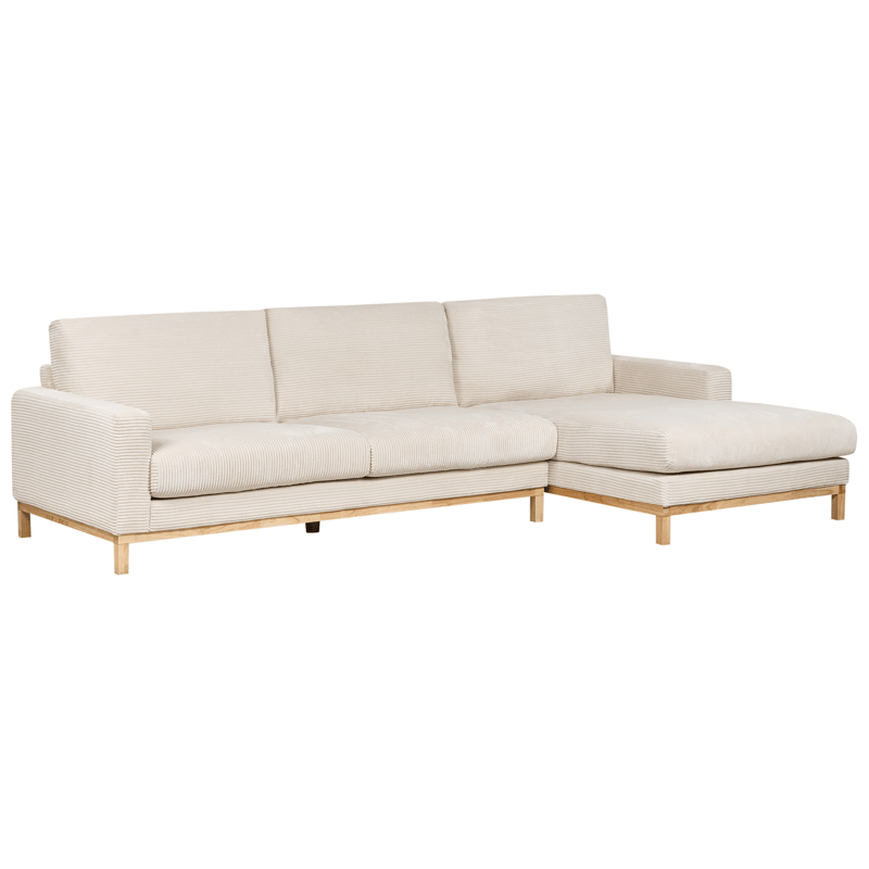 Hörnsoffa Siggard - Ljusbeige - Möbler - Vardagsrum - Soffor - Divansoffa & schäslong