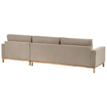 Hörnsoffa Siggard - Taupe - Möbler - Vardagsrum - Soffor - Divansoffa & schäslong