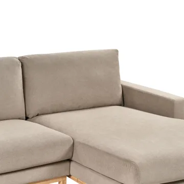 Hörnsoffa Siggard - Taupe - Möbler - Vardagsrum - Soffor - Divansoffa & schäslong