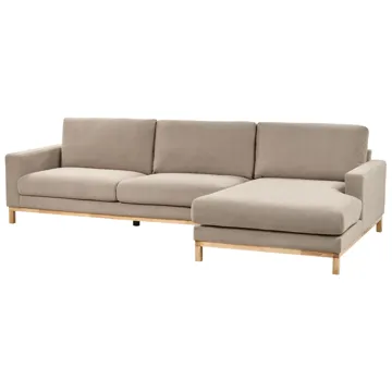 Hörnsoffa Siggard - Taupe - Möbler - Vardagsrum - Soffor - Divansoffa & schäslong
