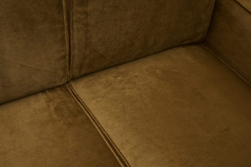 Statement Hörnsoffa Vänster - Honungsgul - Möbler - Vardagsrum - Soffor - Hörnsoffor