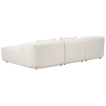 Hörnsoffa Svansele - Beige/Vänstervänd - Möbler - Vardagsrum - Soffor - Modulsoffor - Komplett modulsoffa