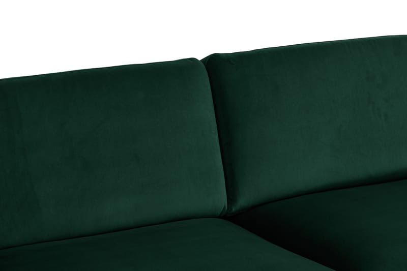 Teodin Hörnsoffa Large Sammet - Grön - Möbler - Vardagsrum - Soffor - Hörnsoffor
