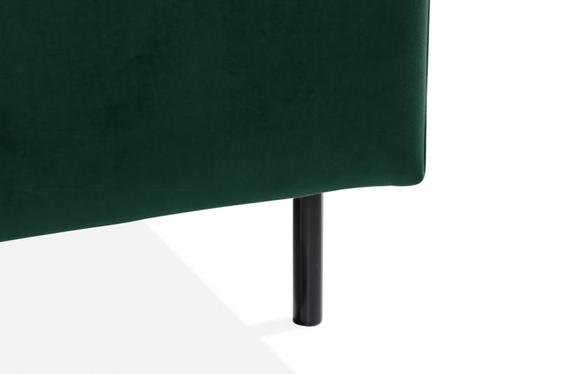 Teodin Hörnsoffa Large Sammet - Grön - Möbler - Vardagsrum - Soffor - Hörnsoffor