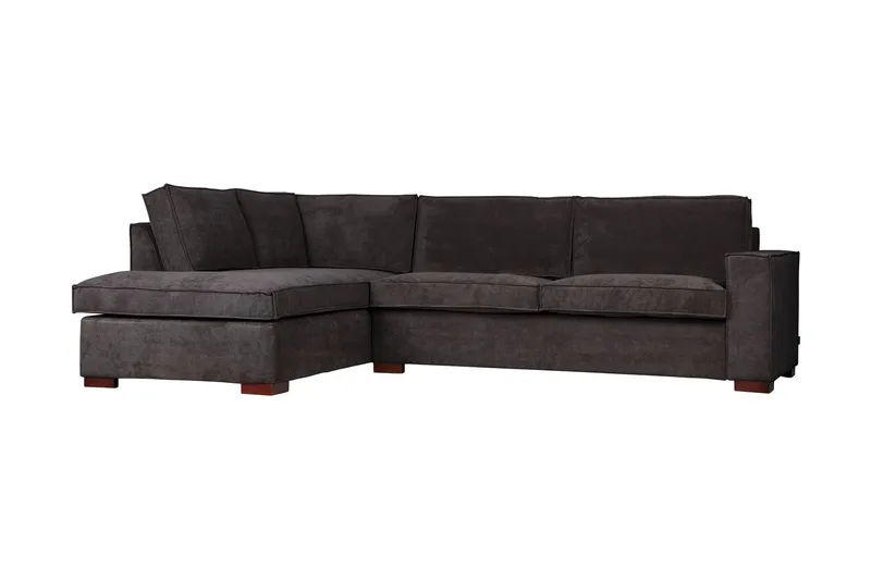 Tiahna Hörnsoffa Vänster - Mörkgrå - Möbler - Vardagsrum - Soffor - Hörnsoffor