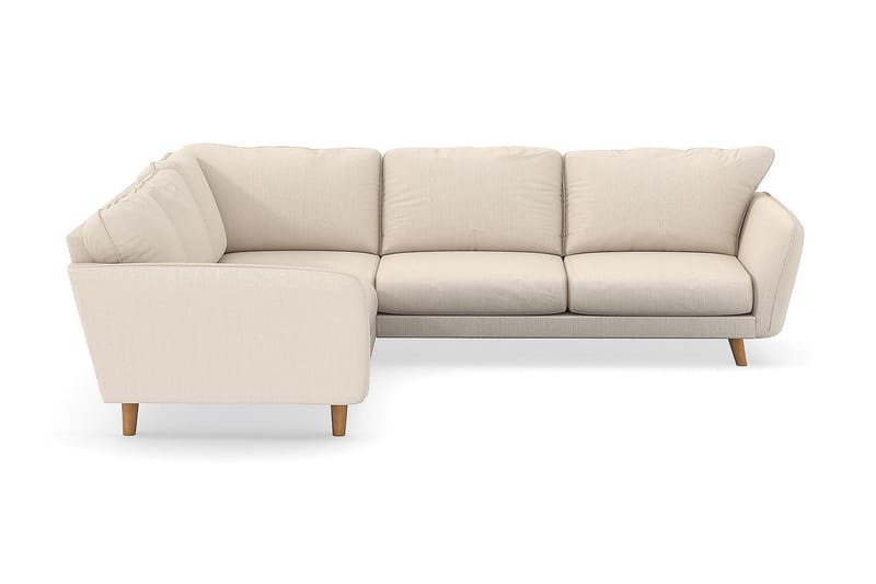 Trend Lyx 6-sits Vändbar L-formad Hörnsoffa i Manchester - Beige - Möbler - Vardagsrum - Soffor - Hörnsoffor