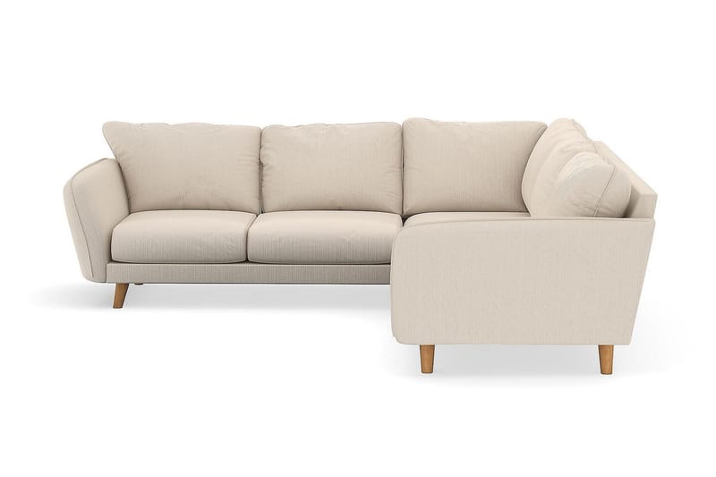 Trend Lyx 6-sits Vändbar L-formad Hörnsoffa i Manchester - Beige - Möbler - Vardagsrum - Soffor - Hörnsoffor