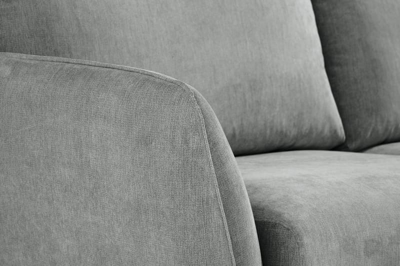 Trend Lyx 6-sits Vändbar L-formad Hörnsoffa i Tyg - Grå - Möbler - Vardagsrum - Soffor - Hörnsoffor