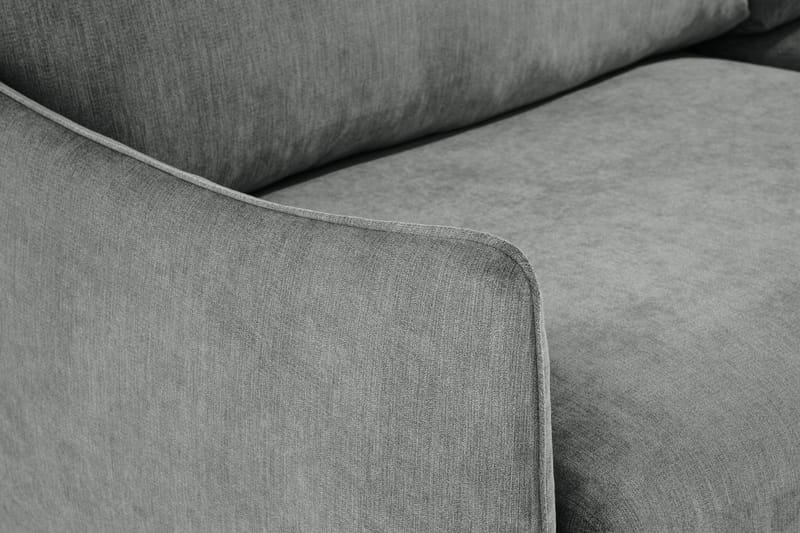 Trend Lyx 6-sits Vändbar L-formad Hörnsoffa i Tyg - Grå - Möbler - Vardagsrum - Soffor - Hörnsoffor