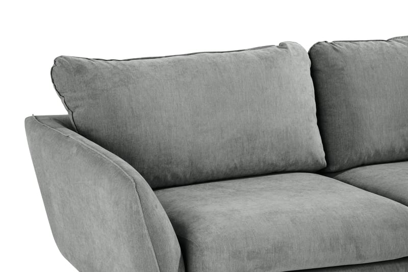 Trend Lyx 6-sits Vändbar L-formad Hörnsoffa i Tyg - Grå - Möbler - Vardagsrum - Soffor - Hörnsoffor