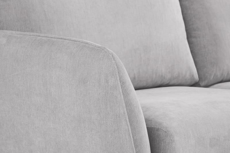 Trend Lyx 6-sits Vändbar L-formad Hörnsoffa i Tyg - Ljusgrå - Möbler - Vardagsrum - Soffor - Hörnsoffor