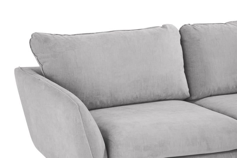 Trend Lyx Hörnsoffa Vändbar - Ljusgrå/Svart - Möbler - Vardagsrum - Soffor - Hörnsoffor