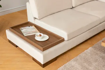 Tulima Soffa med Schäslong Höger - Beige/Natur - Möbler - Vardagsrum - Soffor - Hörnsoffor