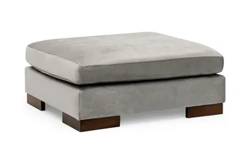 Tulima Soffa med Schäslong m Pall Höger - Ljusgrå/Natur - Möbler - Vardagsrum - Soffor - Hörnsoffor