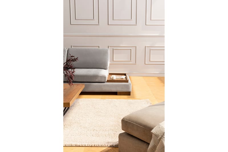 Tulima Soffa med Schäslong m Pall Vänster - Ljusgrå/Natur - Möbler - Vardagsrum - Soffor - Hörnsoffor