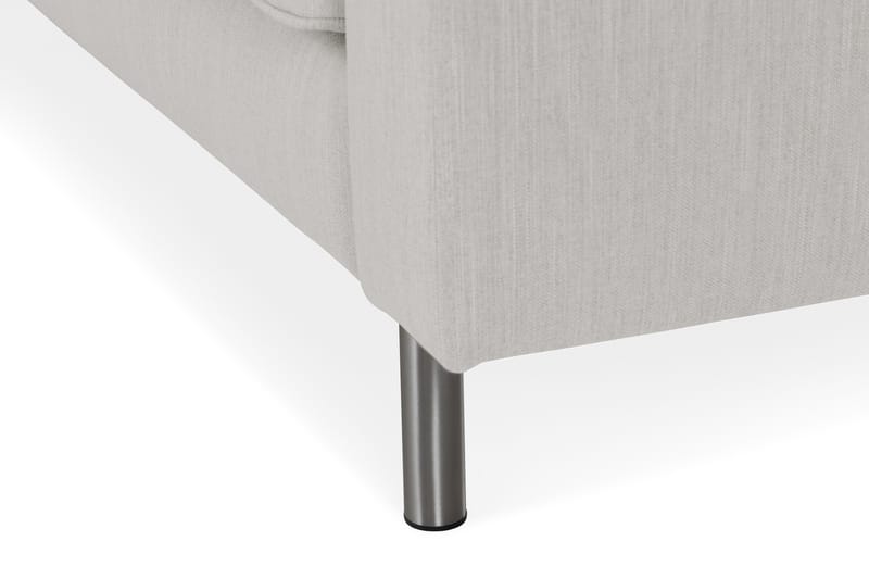 VOLIM Hörnsoffa Höger Beige/Krom - Möbler - Vardagsrum - Soffor - Hörnsoffor