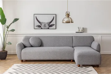 Whitecliffs Divansoffa 3-sits - Grå - Möbler - Vardagsrum - Soffor - Divansoffa & schäslong