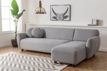 Whitecliffs Divansoffa 3-sits - Grå - Möbler - Vardagsrum - Soffor - Divansoffa & schäslong