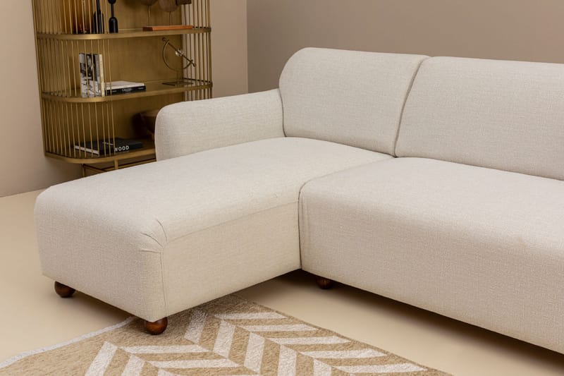 Whitecliffs Divansoffa 3-sits - Vit - Möbler - Vardagsrum - Soffor - Divansoffa & schäslong