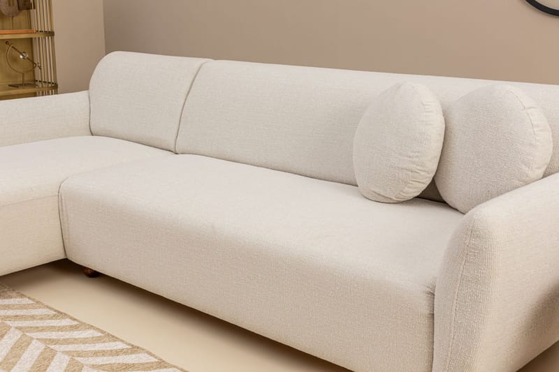 Whitecliffs Divansoffa 3-sits - Vit - Möbler - Vardagsrum - Soffor - Divansoffa & schäslong