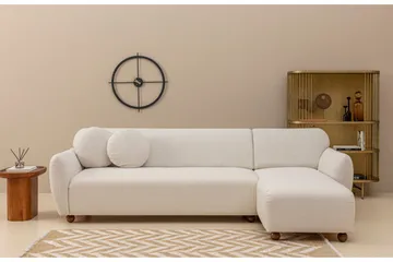 Whitecliffs Divansoffa 3-sits - Vit - Möbler - Vardagsrum - Soffor - Divansoffa & schäslong