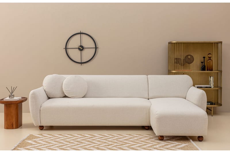 Whitecliffs Divansoffa 3-sits - Vit - Möbler - Vardagsrum - Soffor - Divansoffa & schäslong