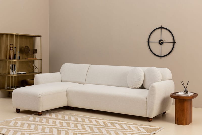 Whitecliffs Divansoffa 3-sits - Vit - Möbler - Vardagsrum - Soffor - Divansoffa & schäslong