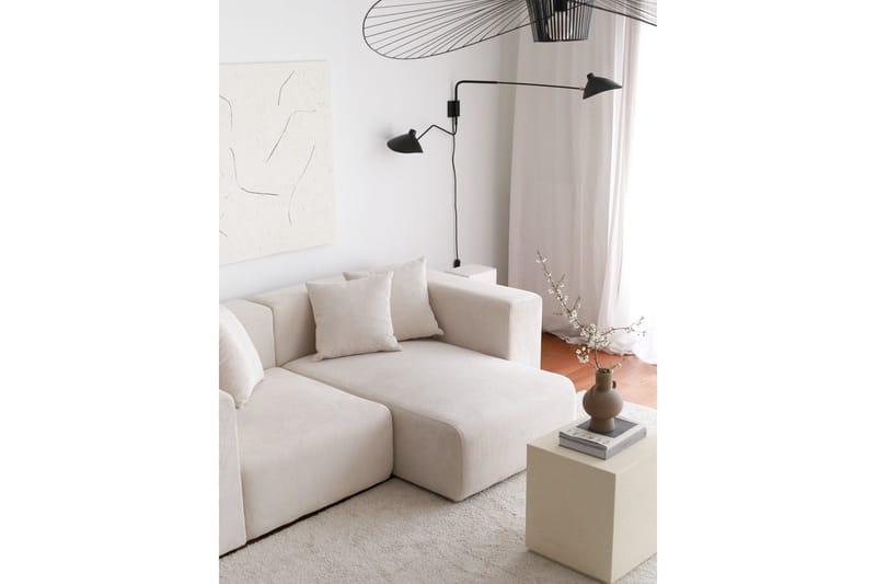 Yolo Hörnsoffa 2-sits - Vit - Möbler - Vardagsrum - Soffor - Hörnsoffor