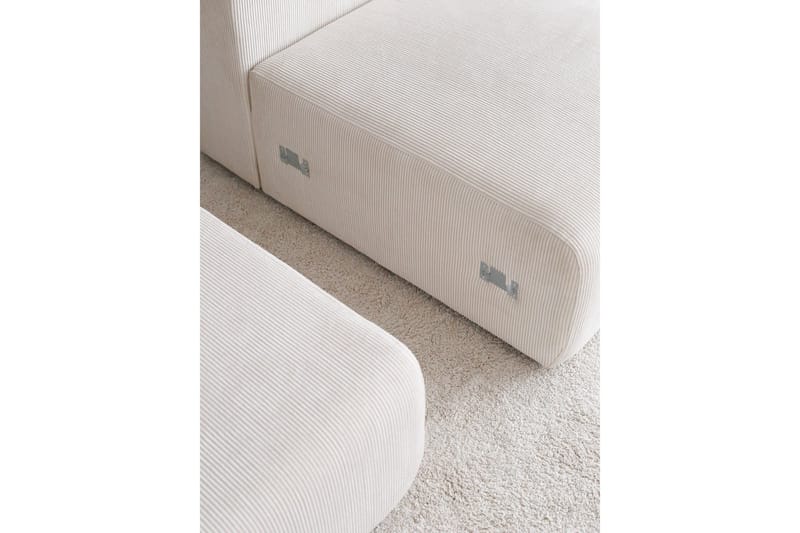 Yolo Hörnsoffa 4-sits - Vit - Möbler - Vardagsrum - Soffor - Hörnsoffor