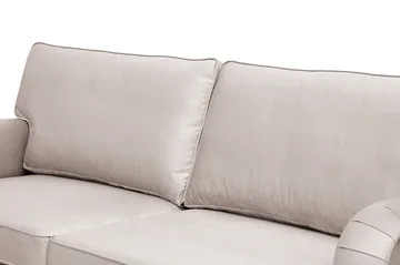 Howard Classic 3-sits Sammetsoffa - Beige - Möbler - Vardagsrum - Soffor - Howardsoffor