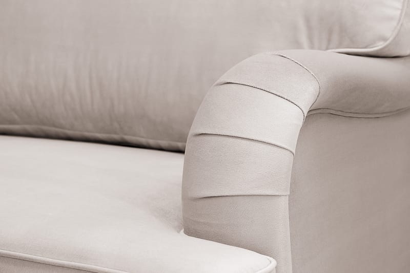 Howard Classic 3-sits Sammetsoffa - Beige - Möbler - Vardagsrum - Soffor - Howardsoffor
