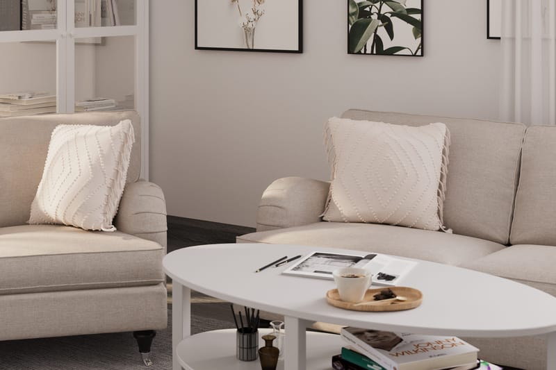 Howard Classic 2-sits Tygsoffa - Beige - Möbler - Vardagsrum - Soffor - Howardsoffor