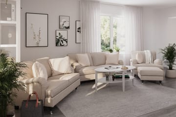 Howard Classic 2-sits Tygsoffa - Beige - Möbler - Vardagsrum - Soffor - Howardsoffor