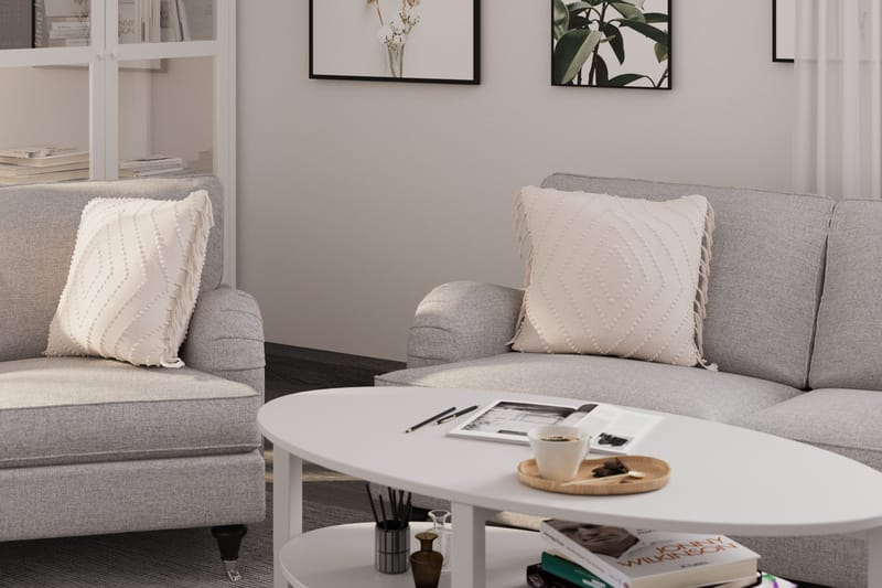 Howard Classic 2-sits Tygsoffa - Grå - Möbler - Vardagsrum - Soffor - Howardsoffor