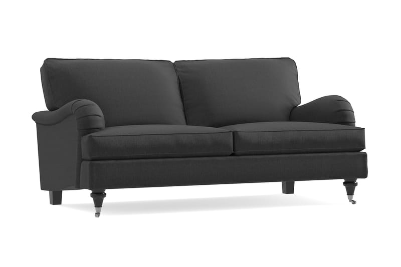 Howard Classic 2-sits Tygsoffa - Mörkgrå - Möbler - Vardagsrum - Soffor - Howardsoffor