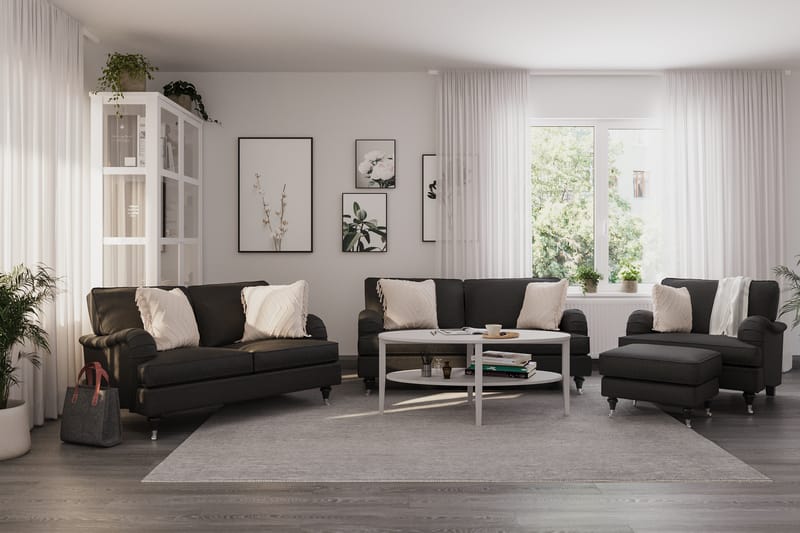Howard Classic 2-sits Tygsoffa - Mörkgrå - Möbler - Vardagsrum - Soffor - Howardsoffor