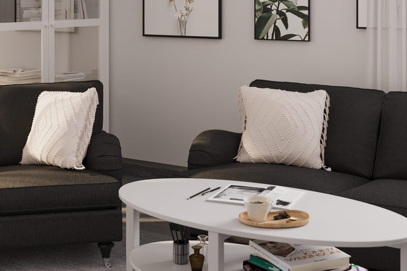 Howard Classic 2-sits Tygsoffa - Mörkgrå - Möbler - Vardagsrum - Soffor - Howardsoffor