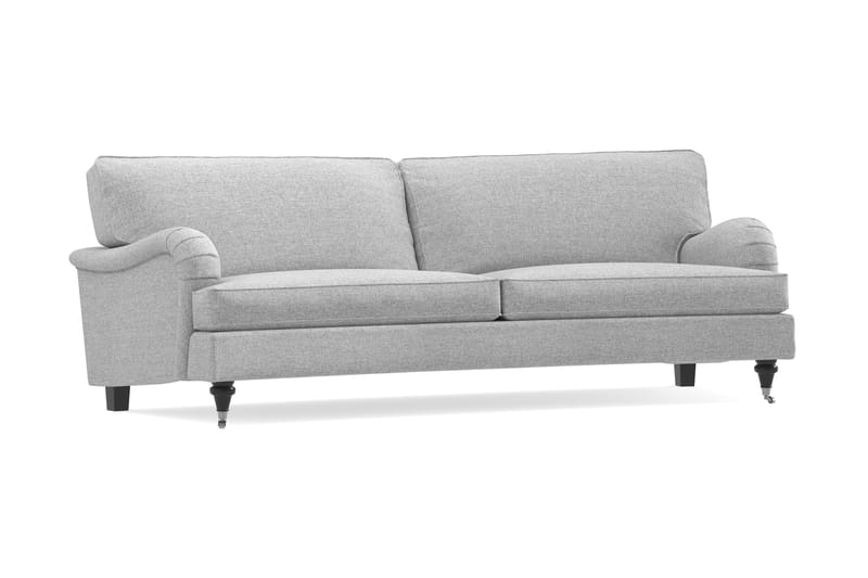 HOWARD Classic 2,5-sits Soffa Svängd - Ljusgrå - 3-sits soffor - Howardsoffor