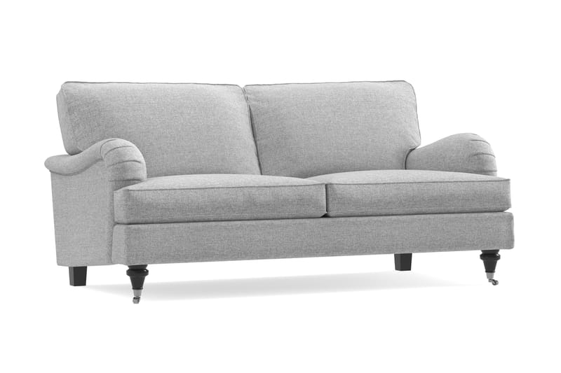 HOWARD Classic 3-sits Soffa - Grå - Howardsoffor - 3-sits soffor